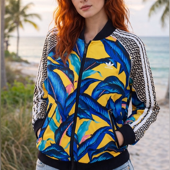 Adidas Farm Rio Jacket - Picture 1 of 9